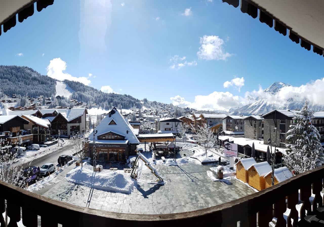 Bellevue Centre, Wifi, Mountain View Apartment Les Carroz d'Araches Exterior foto