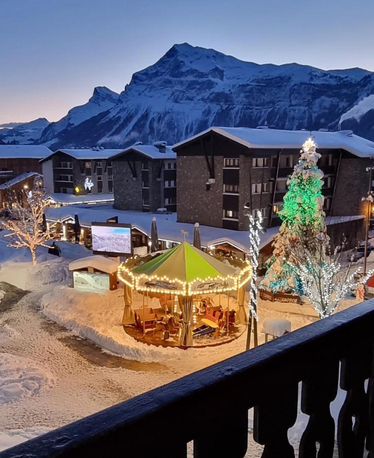 Bellevue Centre, Wifi, Mountain View Apartment Les Carroz d'Araches Exterior foto