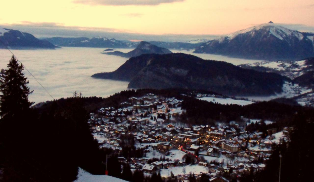 Bellevue Centre, Wifi, Mountain View Apartment Les Carroz d'Araches Exterior foto