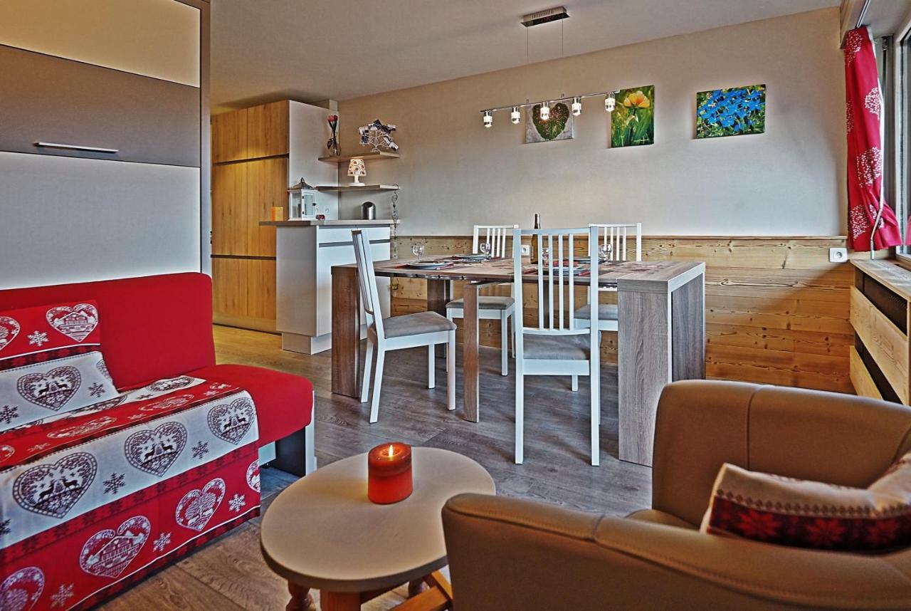 Bellevue Centre, Wifi, Mountain View Apartment Les Carroz d'Araches Exterior foto