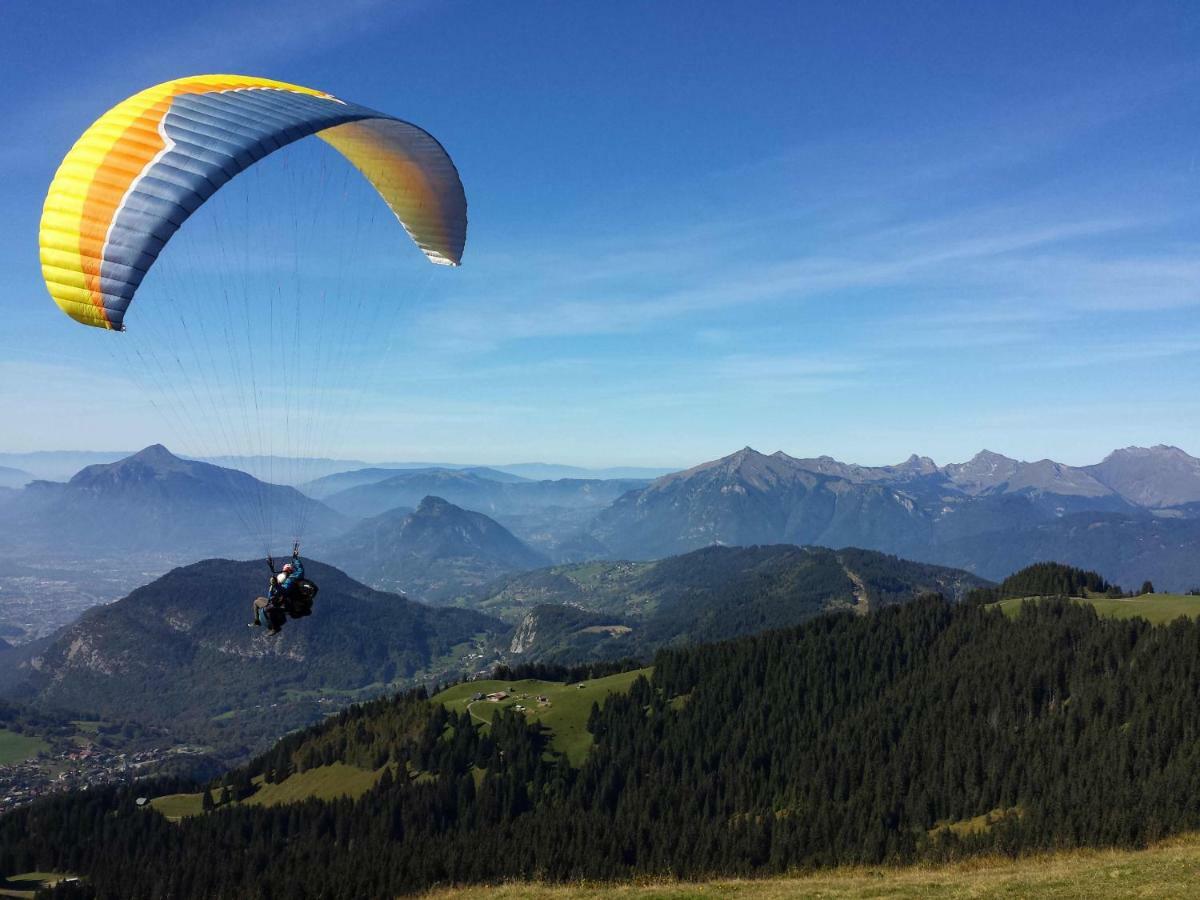 Bellevue Centre, Wifi, Mountain View Apartment Les Carroz d'Araches Exterior foto